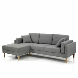 Angolare Con Penisola Chaise Longue Design Moderno