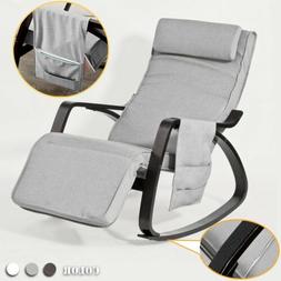 SoBuy&reg; Anti-scivolo,poltrona a dondolo,con Organizer da app