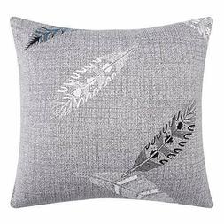 1/2/3/4 Posti,moderno 1 Fodera Per Cuscino, Grigio-piuma