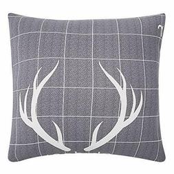 1/2/3/4 Posti,moderno 1 Fodera Per Cuscino, Grigio-corna
