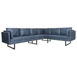 Angolare Grigio Scamosciata Schienale 255x199.5x62.5cm Relax