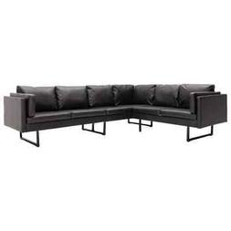 Angolare Similpelle Relax Schienale 255x199.5x62.5cm Elegant