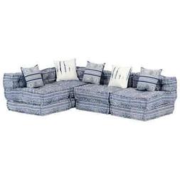 Letto Modulare Indaco Relax Rilassarsi Casa Poltrone Divani 