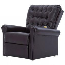 AX Poltrona Massaggiante relax seduta comoda Marrone Similpe