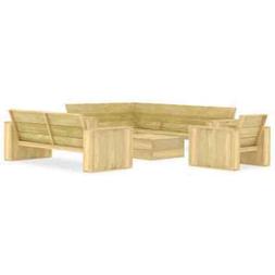 ax set divani esterno giardino 4pz tavolino