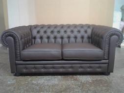 CHESTERFIELD 2 POSTI IN VERA PELLE.
