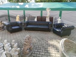 Imbottitura 4+1+1 Posti Pelle Sof&agrave; Merce Di Magazzino