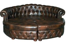 In Pelle Rotondo Xxl Interni Casa Ad Angolo