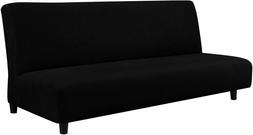 Senza Braccioli Clic Clac 3 Posti Divano Letto, Nero