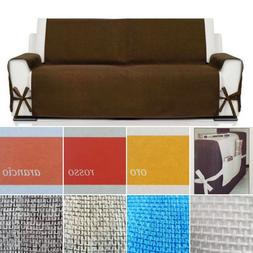 1 2 3 4 Posti Salva Divano Copertura Tessuto Canapone Con La