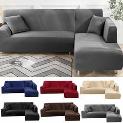 Fodera Divano Angolo Copertura A Forma Di L + 2pz Copertura 