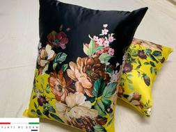 40x55 Fiori 3d Gialli Neri Doubleface Moderni