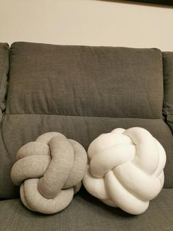 Arredamento Stile Scandinavo Bianco-grigio Knot