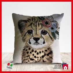 Anima E Federa Personalizzata Animali Gobelin Arredo 50x50