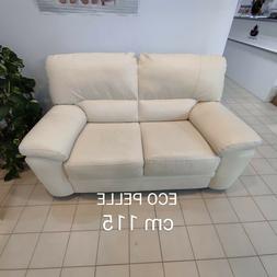 2 Posti Color Bianco Cm 115