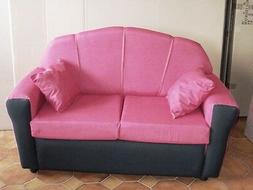2 Posti Divanetto Tessuto Poltrona Relax Sofa' Poltrona Lett