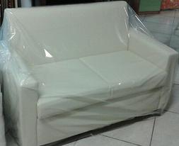 2 Posti Ecopelle Sofa' Poltrona Relax Divanetto Cucina Camer