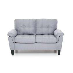 2 Posti Grigio In Legno Di Abete E Multistrato Imbottitura I