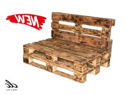 2 Posti In Pallet Epal Esterno/giardino -made In Italy- Rust