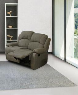 2 Posti In Tessuto Con Recliner Manuale
