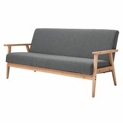 3 Posti Moderno Imbottito Struttura In Legno Soggiorno E Uff