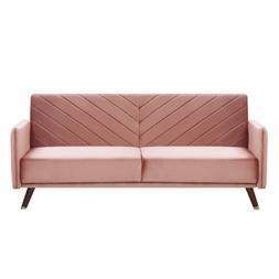 3 Posti Velluto Rosa Senja