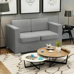 A 2 Posti In Stoffa Grigio Chiaro D2r8