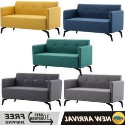 A 2 Posti Rivestito In Stoffa Sdraio Sofa Moderno Elegante A