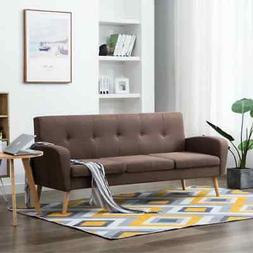 A 3 Posti In Tessuto Marrone R8r4