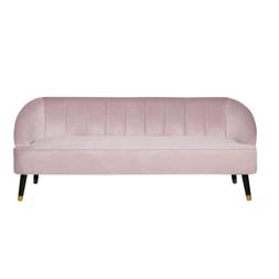 A 3 Posti In Velluto Rosa Alsvag