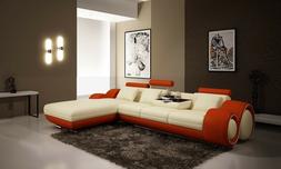 Ad Angolo Pelle Imbottitura Sedile Interni Casa Rifiniture L