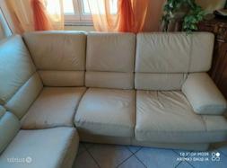 Angolare In Pelle Do Bufalo A 5 Posti .