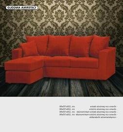 Angolo Con Penisola Tessuto O Eco Pelle L 220x155