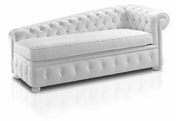 Chesterfield Dormeuse Paolina In Vera Pelle