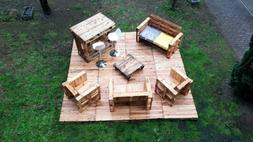 Divano, divanetto in legno pallet Bancali LEGNANO 