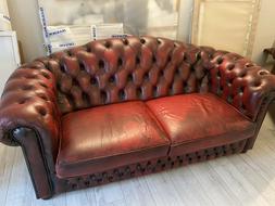 E Poltrona Chesterfield Vintage