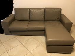 Ecopelle Tre Posti Con Materasso Matrimoniale