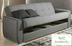Fox Pronto Letto Con Contenitore Rivestito In Ecopelle E Tes