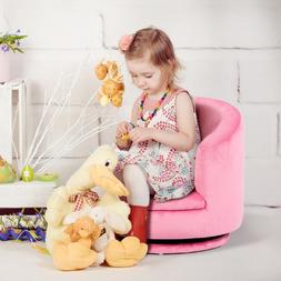 Girevole Per Bambini, Divano Morbido In Flanella Girevole A 