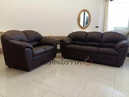 Imbottito 2 Posti E 3 Posti In Ecopelle Pelle Salotto Sof&agrave; 