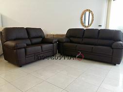 Imbottito 2 Posti E 3 Posti In Ecopelle Pelle Salotto Sof&agrave; 