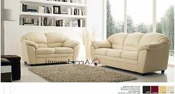 Imbottito 2 Posti E 3 Posti In Ecopelle Pelle Salotto Sof&agrave; 