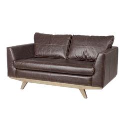 Imbottito Ecopelle Pelle Struttura Legno Quercia Design Vint