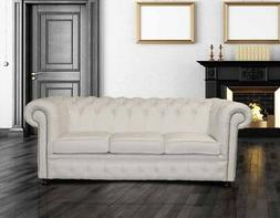 Imbottitura Rifiniture Sedile Sof&agrave; Chesterfield 3 Posti Nap