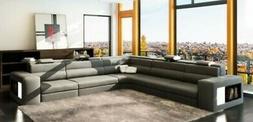 In Pelle Con Usb Ad Angolo Sedile Imbottitura Interni Casa X