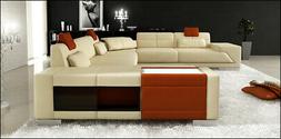 In Pelle Con Usb Design A Forma Di U Eckgarnitur Polsterecke