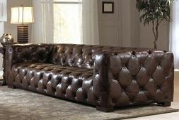 In Pelle Imbottitura Design Chesterfield Xxl Big Sof&agrave; 250cm