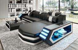 In Pelle Sedile Angolo Imbottitura Design Rifiniture Interni