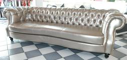 In Pelle Xxl Design Chesterfield Big England 250cm O 300cm A