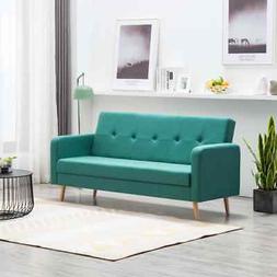 In Tessuto Verde Arredo Salotto Futon Sofa Letto Giorno Sdra